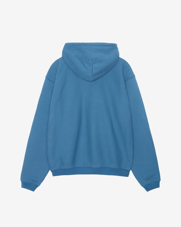 Stüssy - Men's Stussy Sport Zip Hoodie - (Blue)