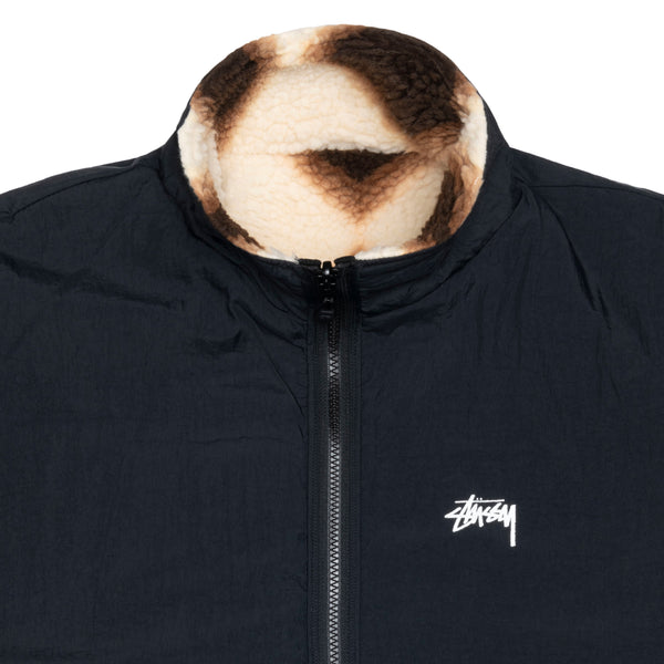 Stüssy - Sherpa Reversible Diamond Jacket - (Tan)