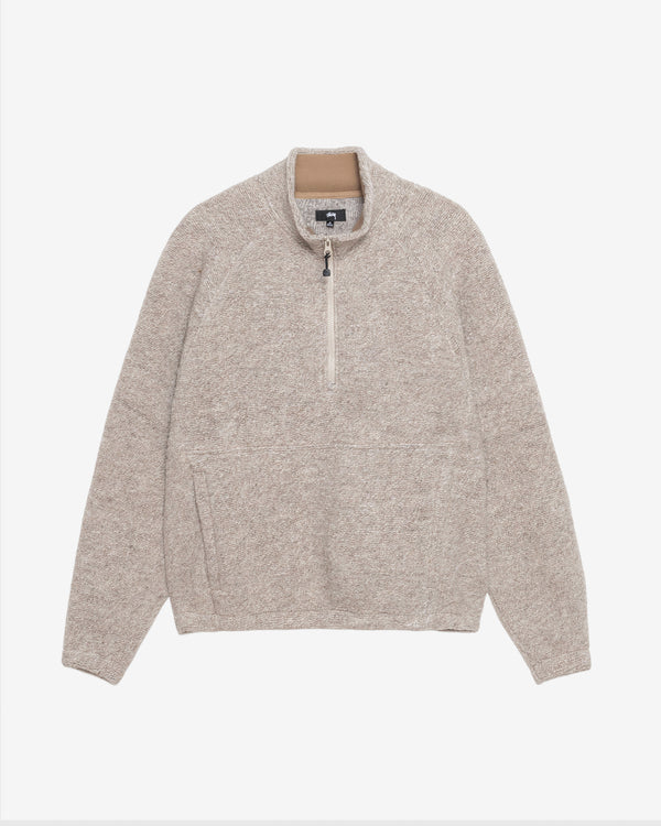 Stüssy - Men's Wool Blend Sherpa Mock - (Tann)