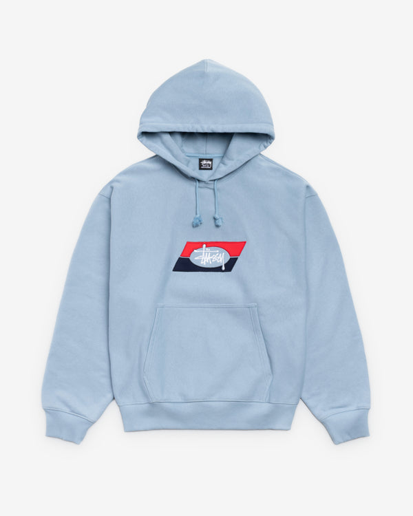 Stüssy - Men's Double Stripe Hoodie - (Slate)