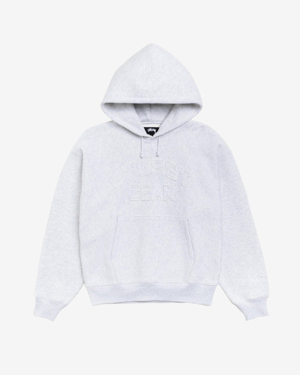 Stüssy - Men's Gear Applique Hoodie - (Ash Heather)