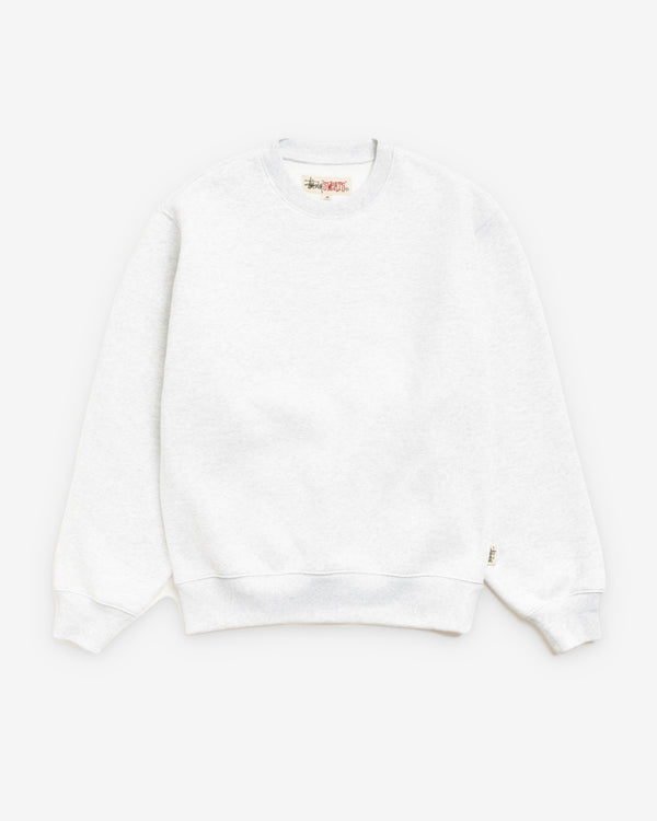 Stüssy - Men's Fleece Crew - (Ash Heather)