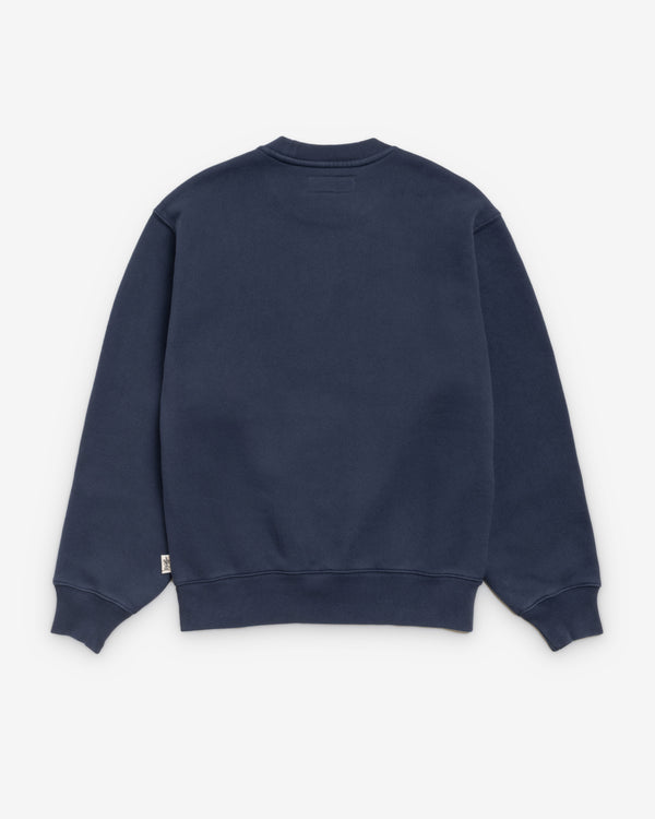 Stüssy - Men's Fleece Crew - (Navy)