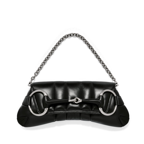 Gucci - Horsebit Chain Medium Shoulder Bag - (Black)
