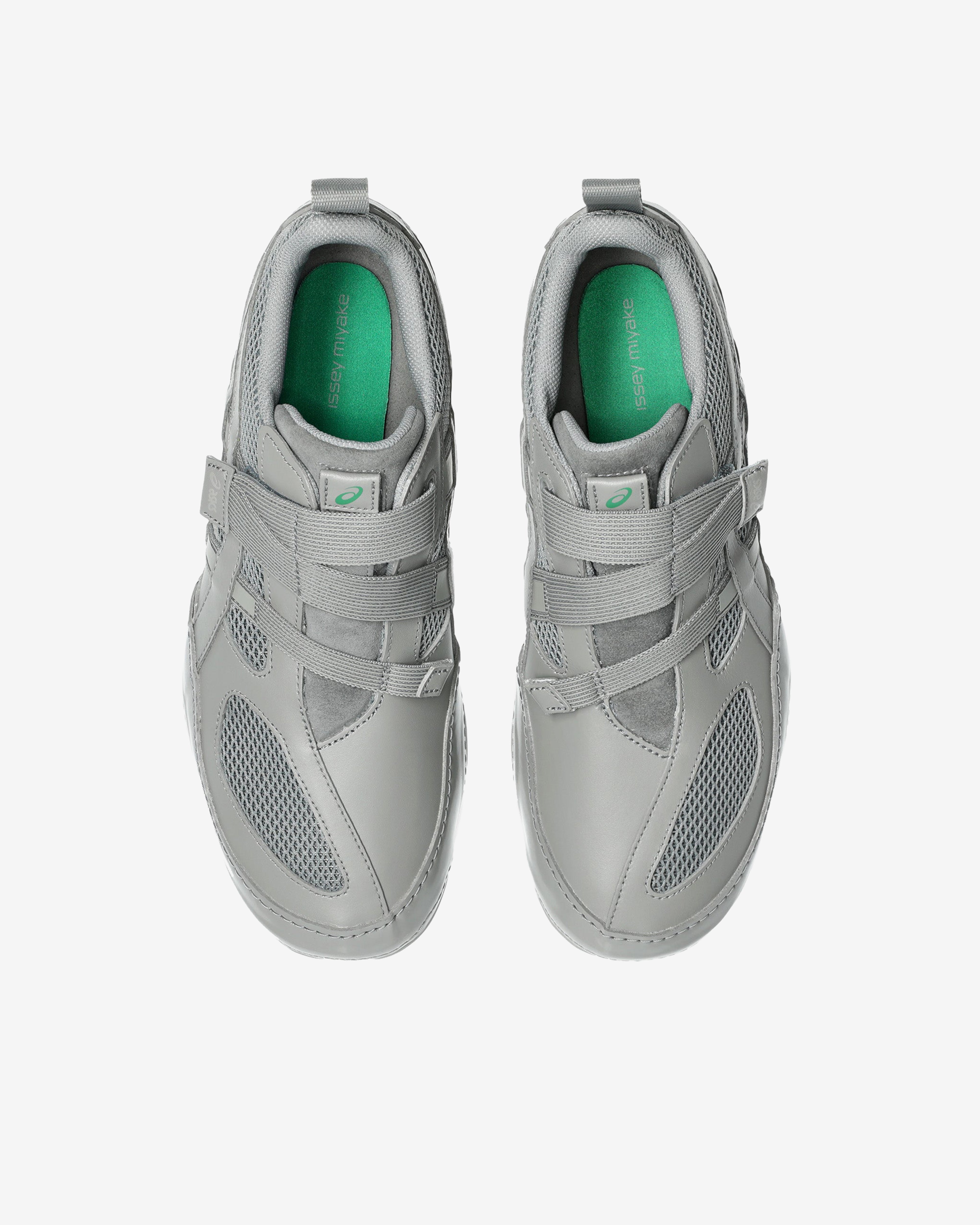 Asics: Issey Miyake Men's Hyper Taping Sneakers (Grey) | DSMNY E-SHOP Asics: Issey Miyake Men's Hyper Taping Sneakers (Grey) | DSMNY E-SHOP