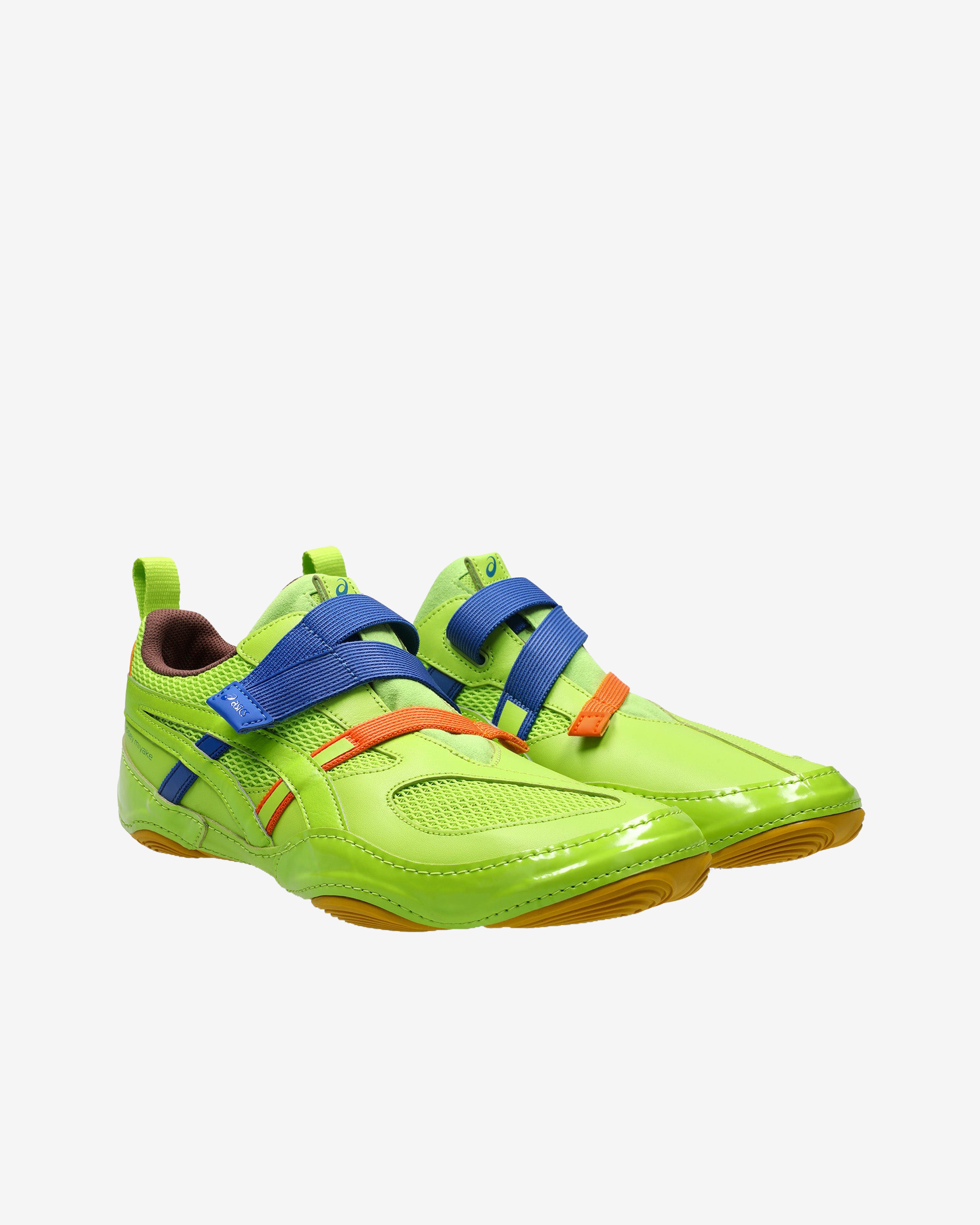 Asics: Issey Miyake Men's Hyper Taping Sneakers (Green/Blue