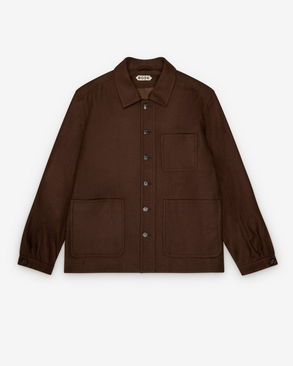 Bode - Men's Bramble Franck Jacket - (Brown)