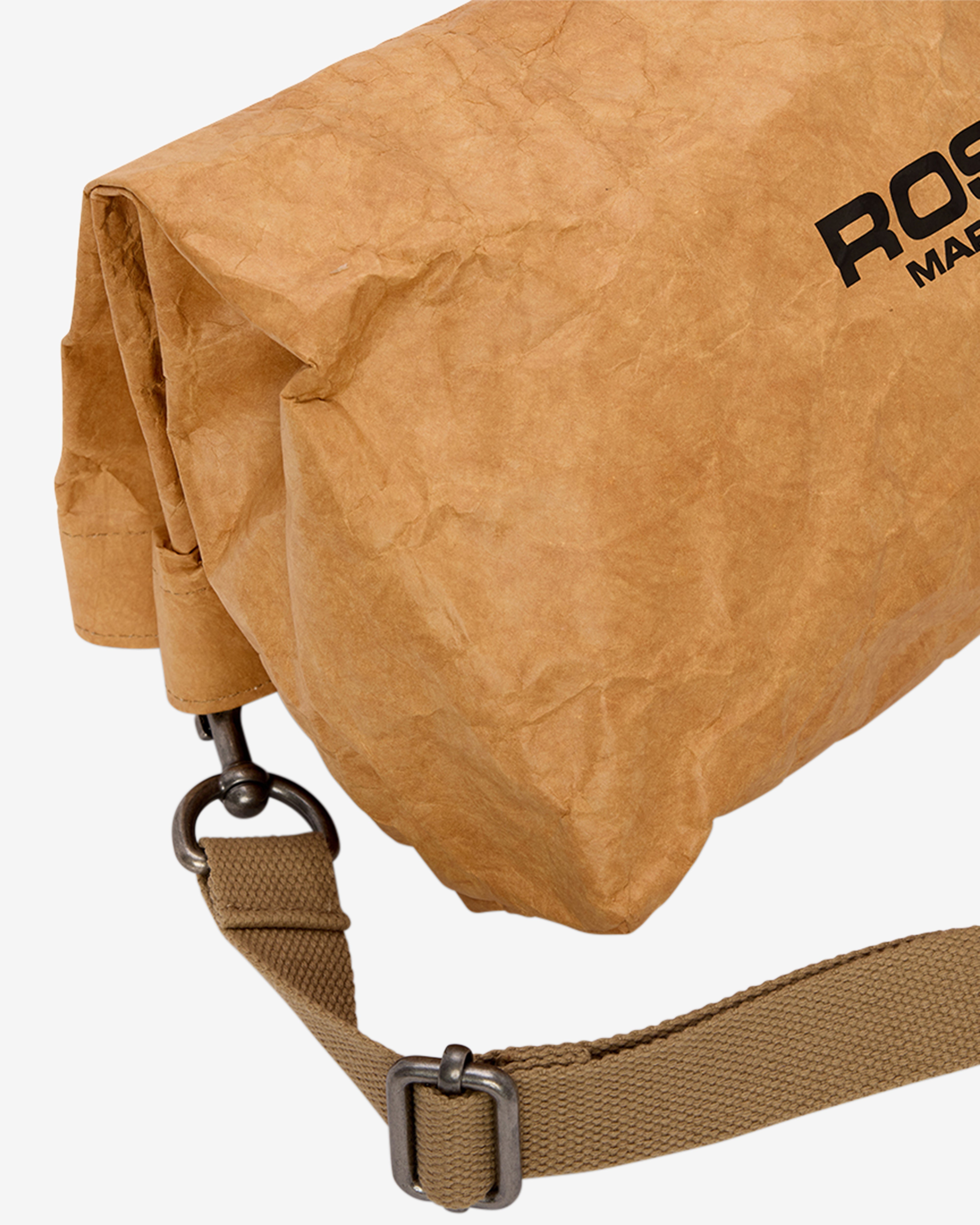 Martine Rose: Men's Foldable Small Bag (Beige) | DSMNY E-SHOP