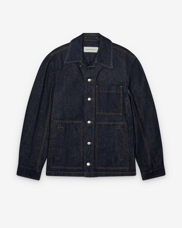 Dries Van Noten - Men's Vorman Denim Jacket - (Indigo)