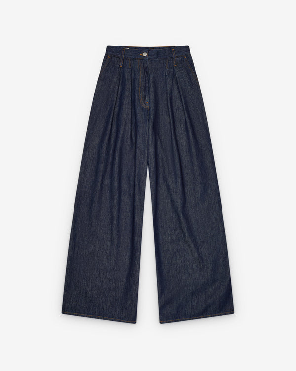 Dries Van Noten - Women's Pamplona Denim Pants - (Indigo)