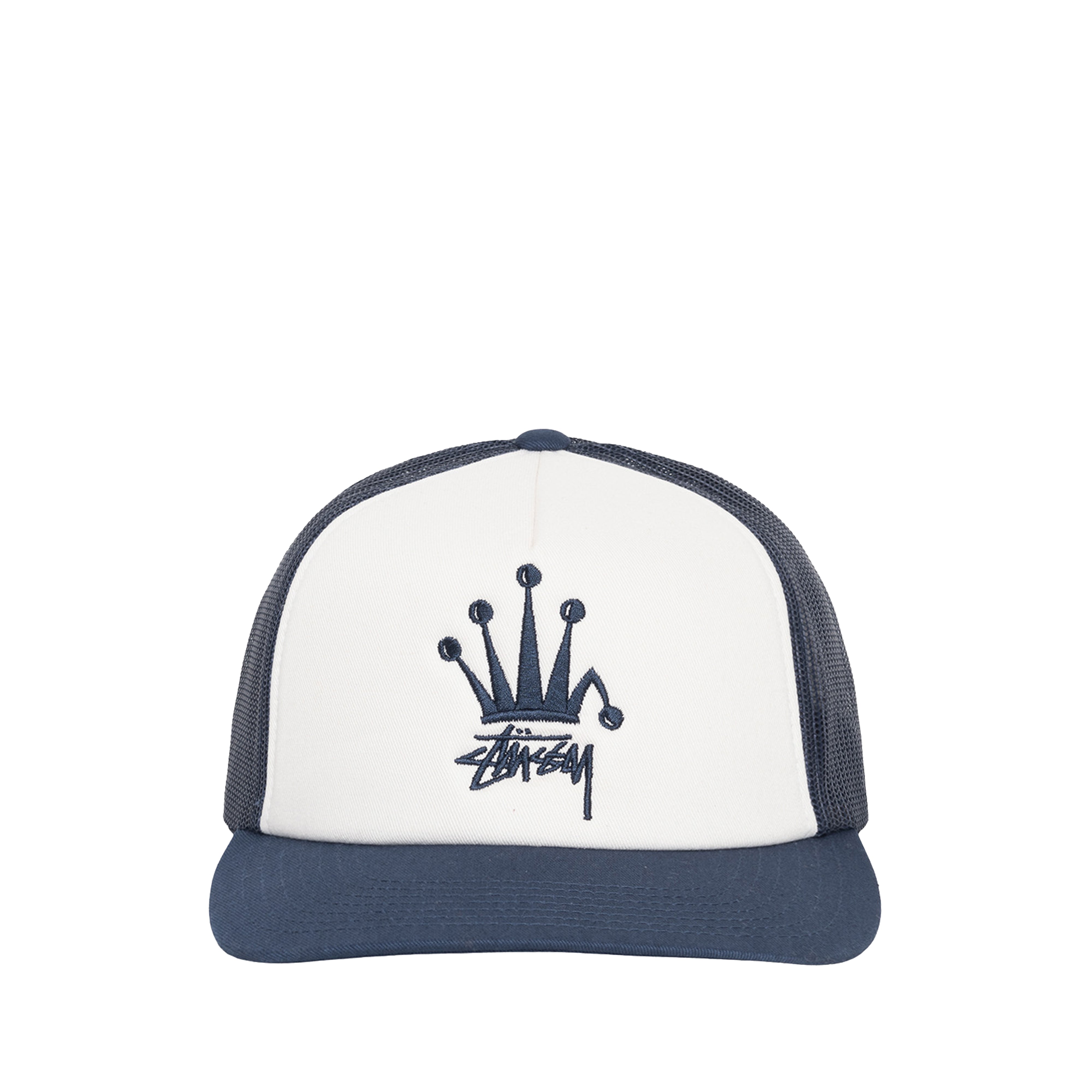 Stüssy - Crown Stock Trucker Cap - (Navy)