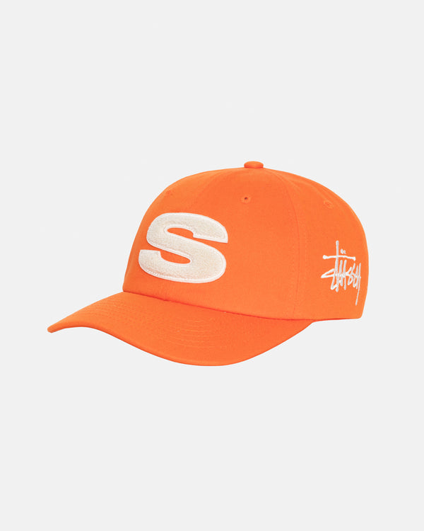 Stüssy - Men's Chenille S Low Pro Cap - (Orange)