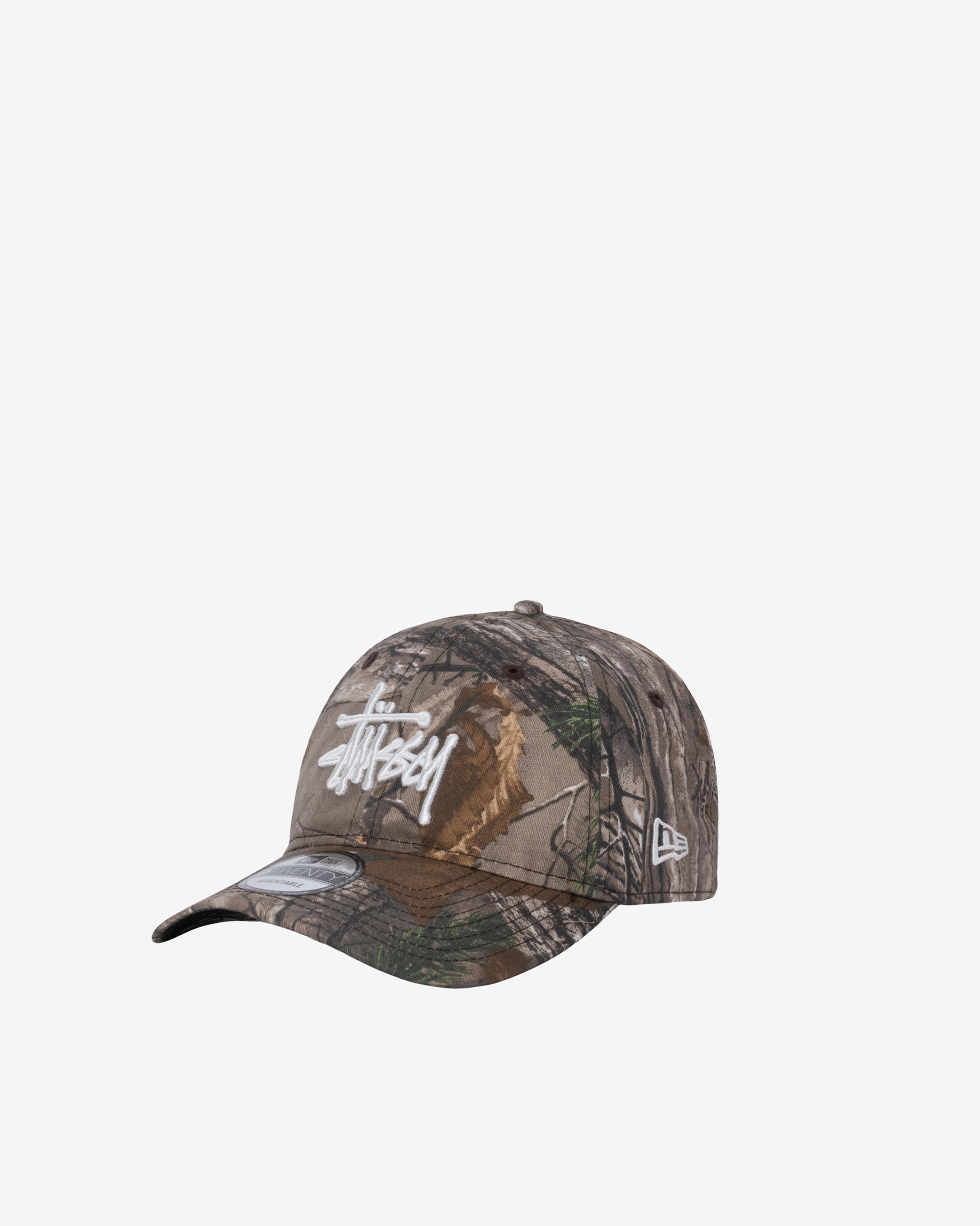 Stüssy: Men's Basic 9Twenty Cap (Real Tree) | DSMNY E-SHOP