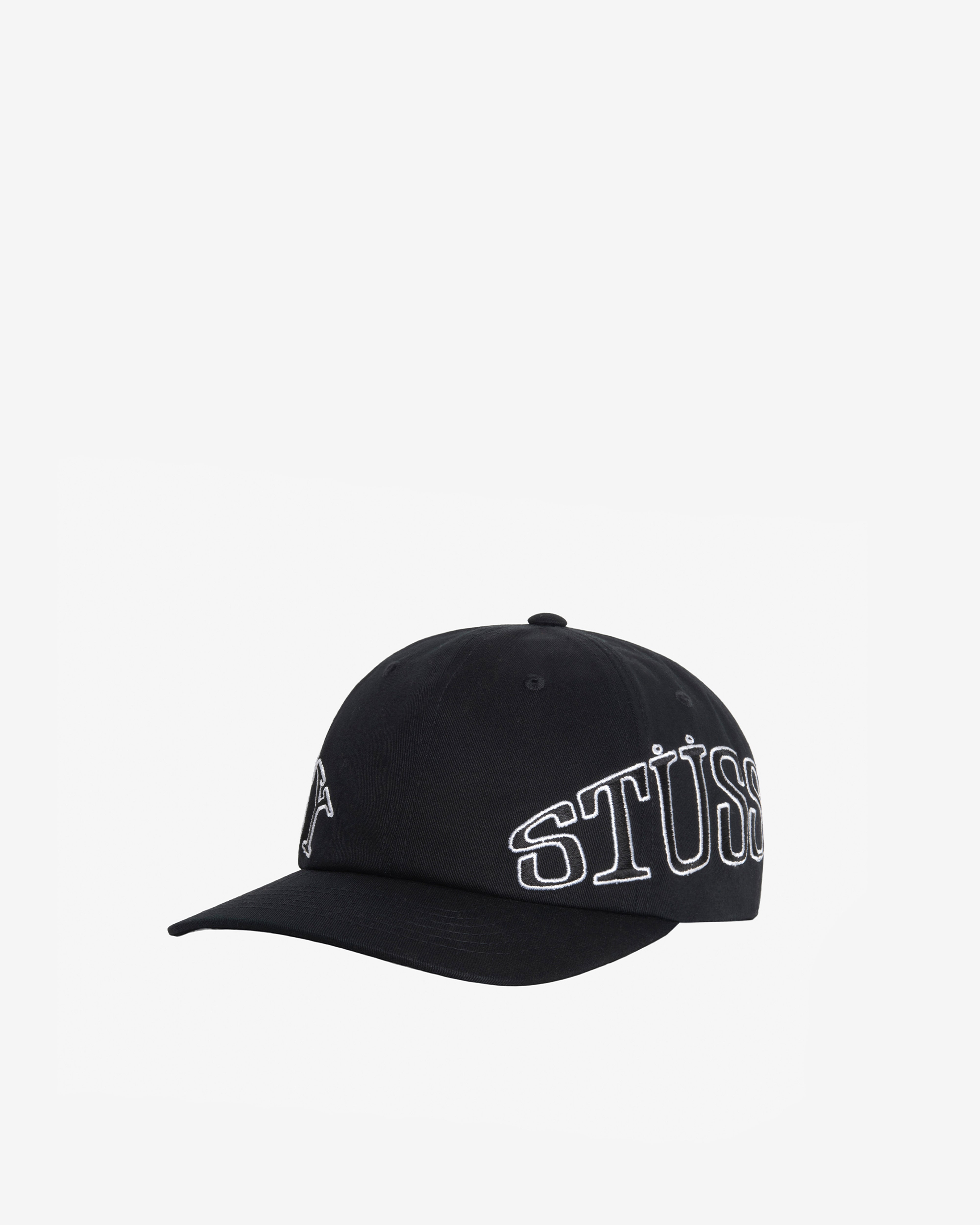 Stüssy - Men's Arc Low Pro Strapback Cap - (Black) – DSMNY E-SHOP