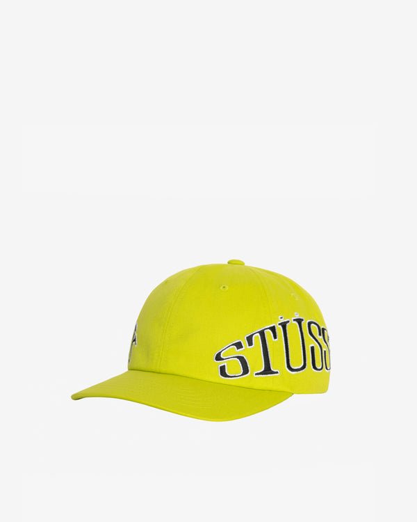 Stüssy - Men's Arc Low Pro Strapback Cap - (Lime)