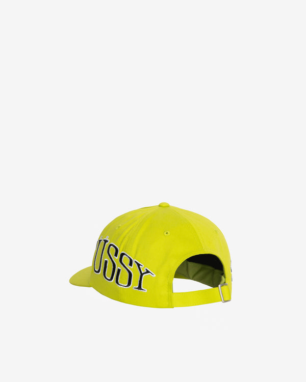 Stüssy - Men's Arc Low Pro Strapback Cap - (Lime)