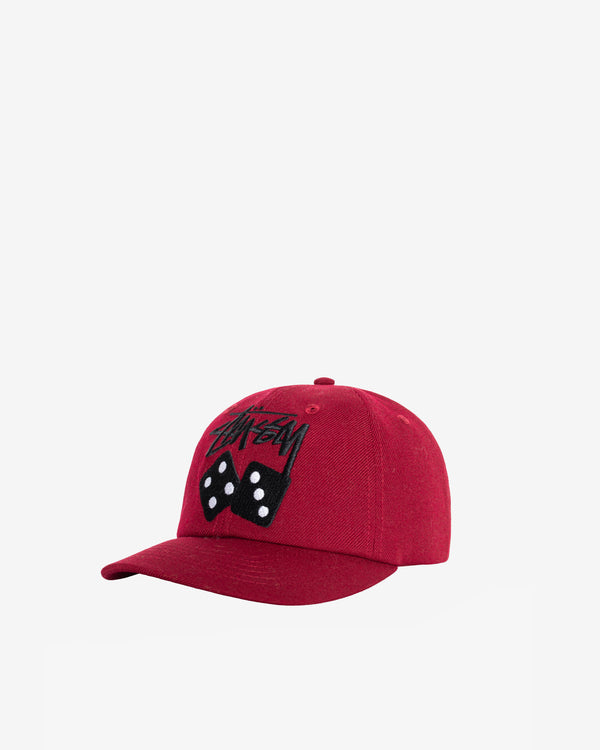 Stüssy - Men's Stock Dice Low Pro Cap - (Maro)