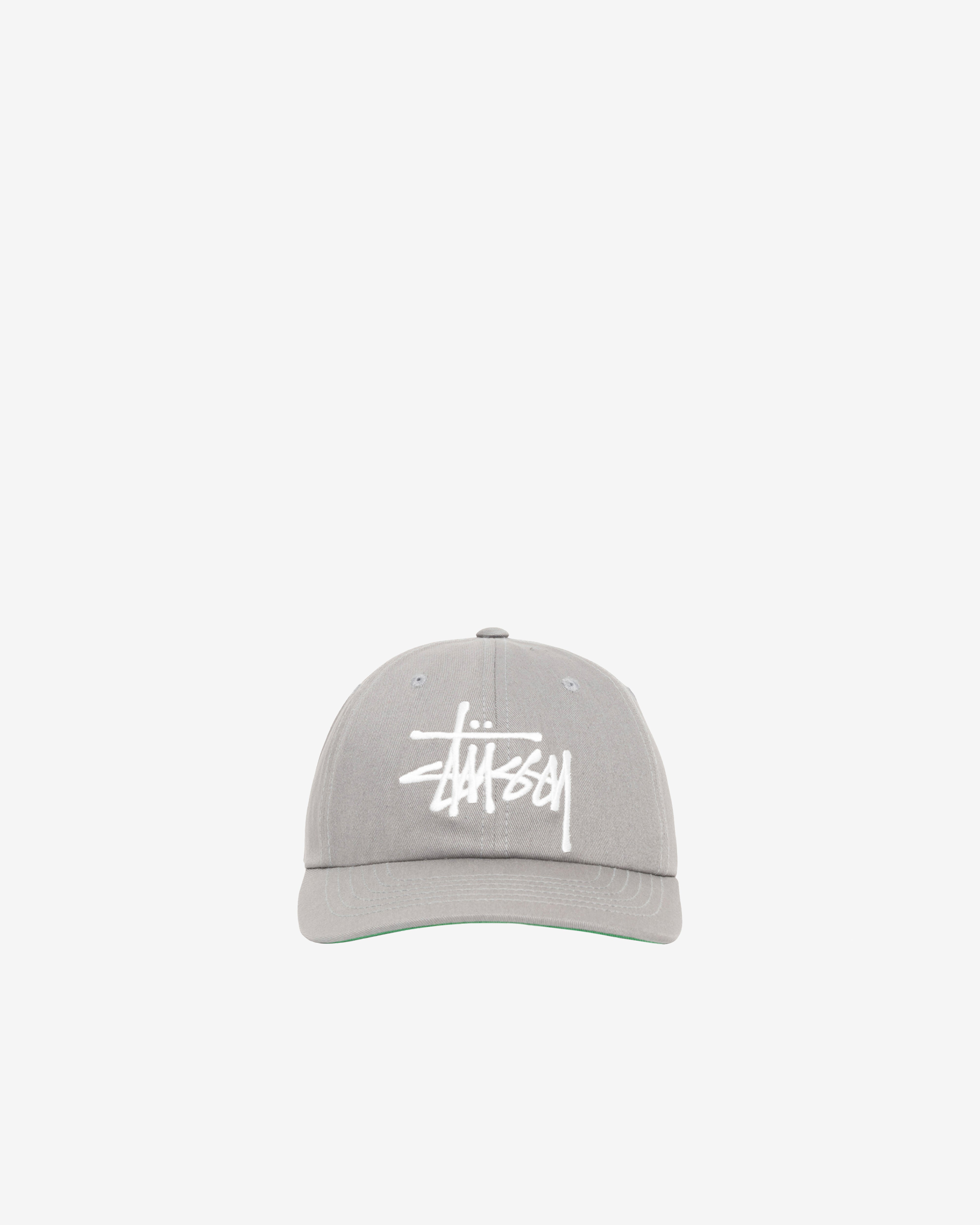 Stüssy: Men's Big Basic Vintage Cap (Steel Grey) | DSMNY E-SHOP