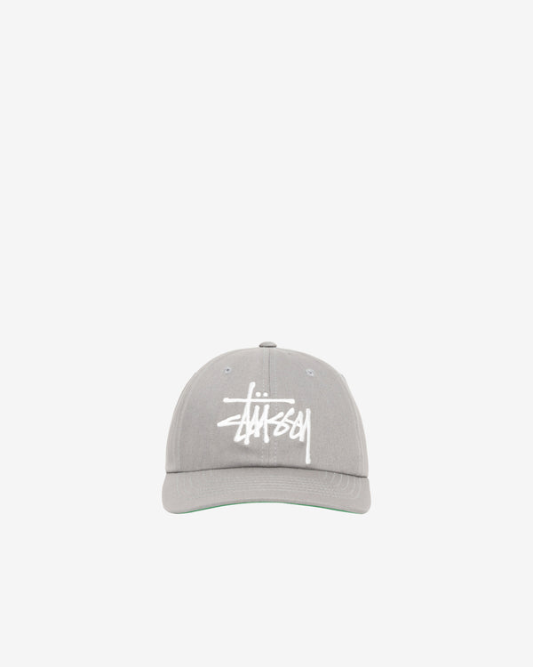 Stüssy - Men's Big Basic Vintage Cap - (Steel Grey)