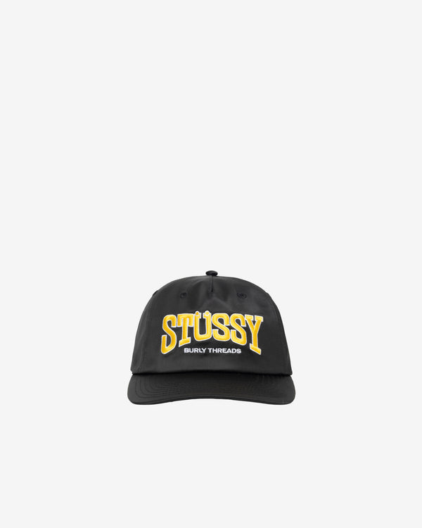 Stussy - Men's Md Burly Threads Cap - (Black)