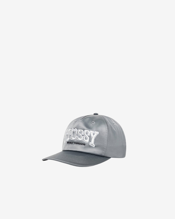 Stüssy - Men's Md Burly Threads Cap - (Grey)