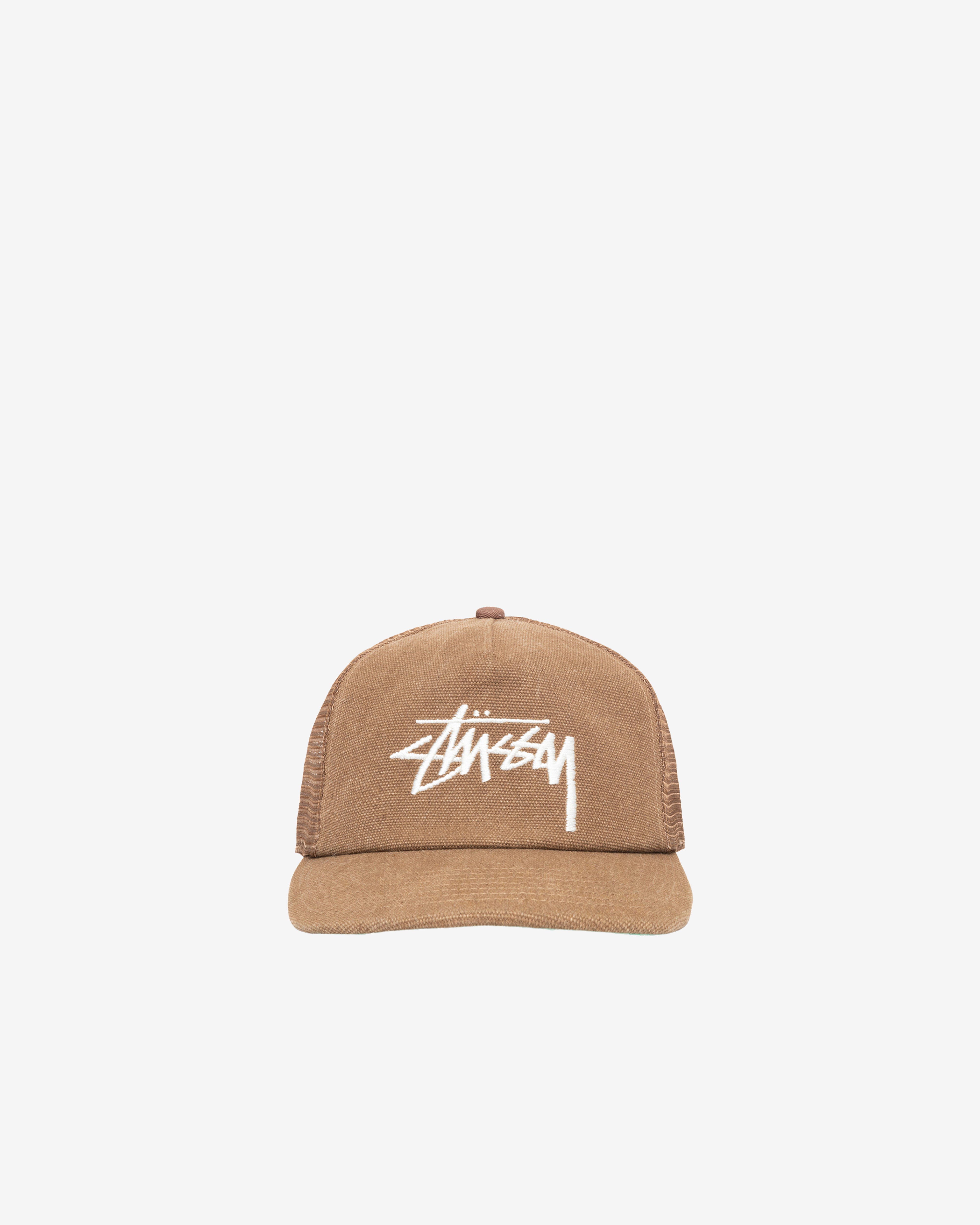 【新品未開封】TSY LOGO MESH CAP BROWN Stüssy: Men's Md Big Stock Mesh Cap (Brown) | DSMNY E-SHOP