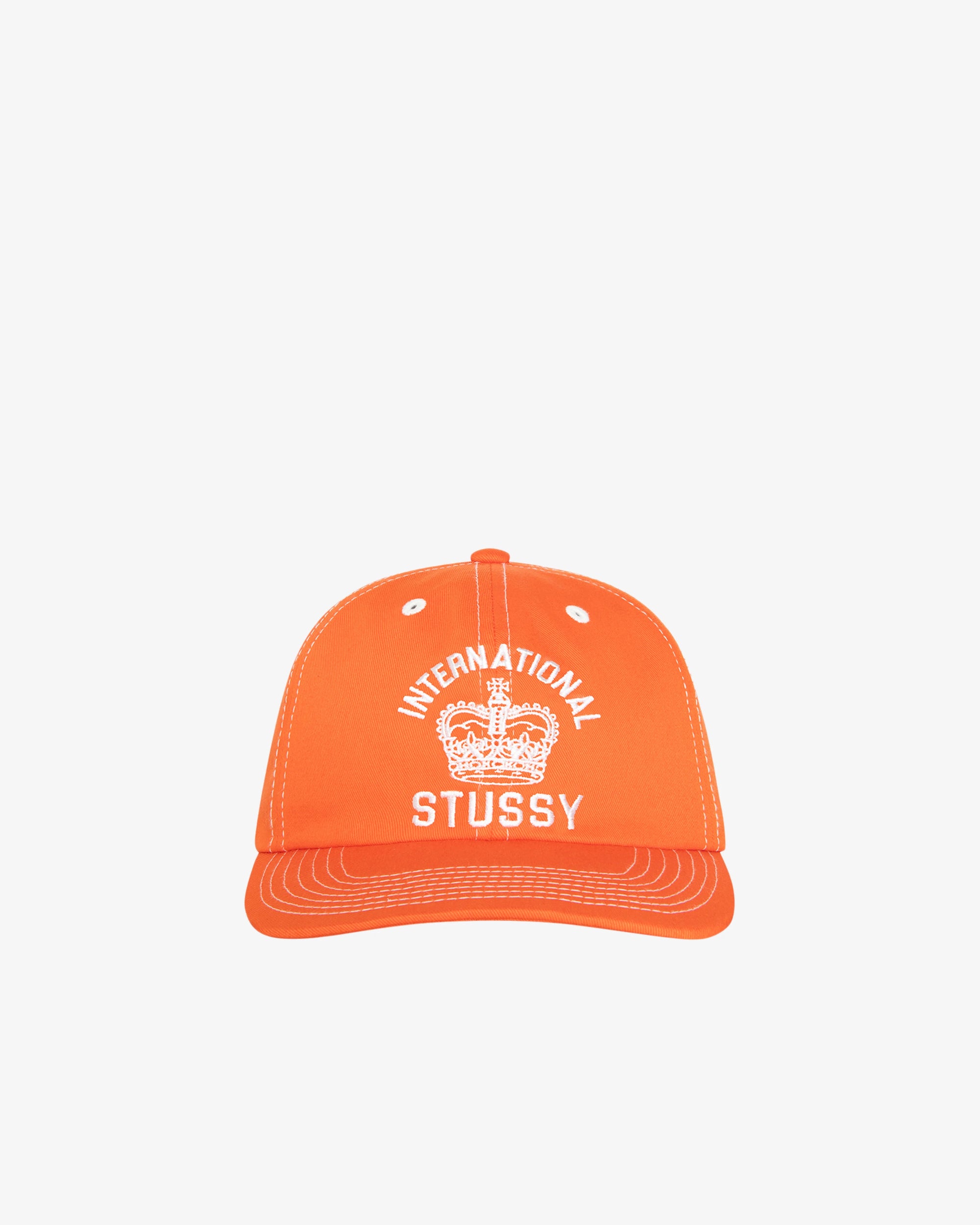 Stüssy: Mid Depth International Crown Strapback (Coral) | DSMNY E-SHOP Stüssy: Mid Depth International Crown Strapback (Coral) | DSMNY E-SHOP