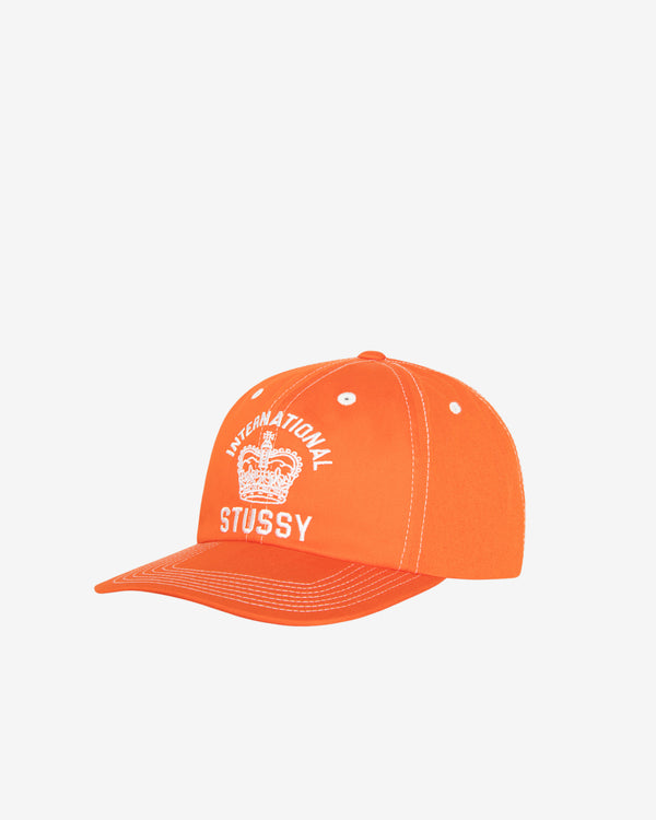 Stüssy - Mid Depth International Crown Strapback - (Coral)