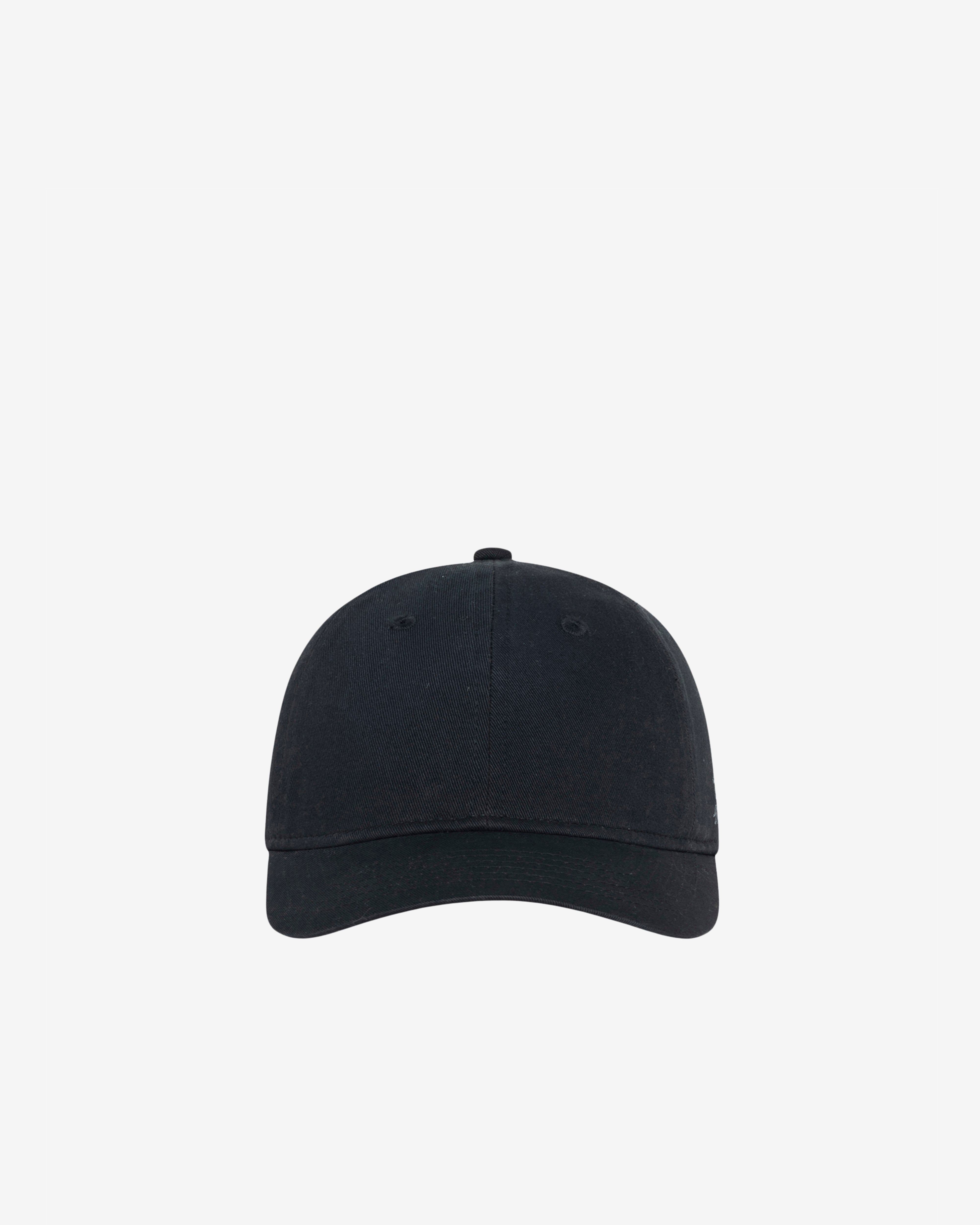 Stüssy: Men's LP 1980 Strapback Hat (Black) | DSMNY E-SHOP