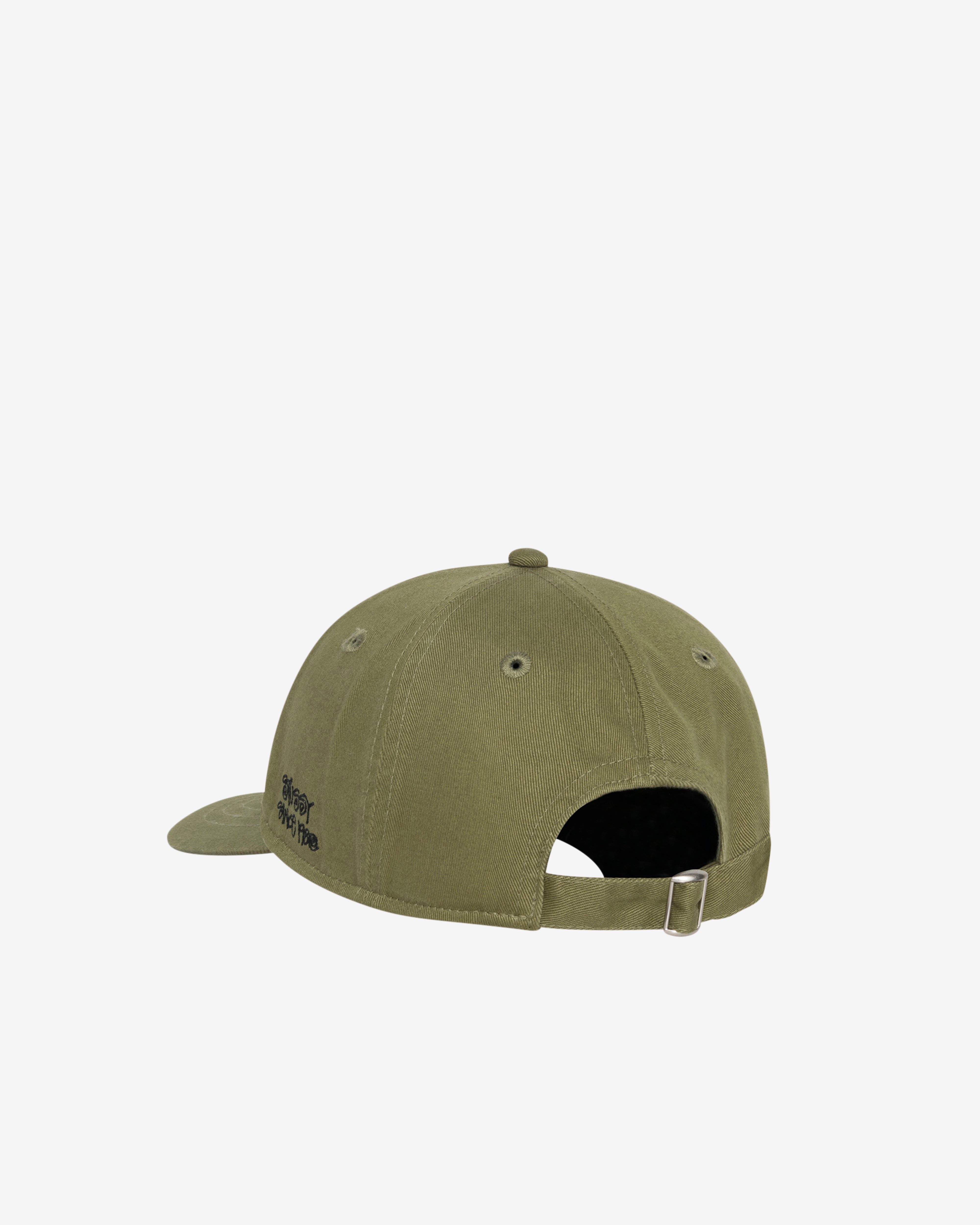 Stüssy: Men's LP 1980 Strapback Hat (Olive) | DSMNY E-SHOP