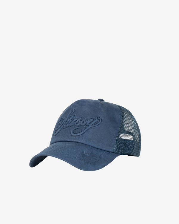 Stüssy - Men's Trucker Cursive Stitch - (Navy)