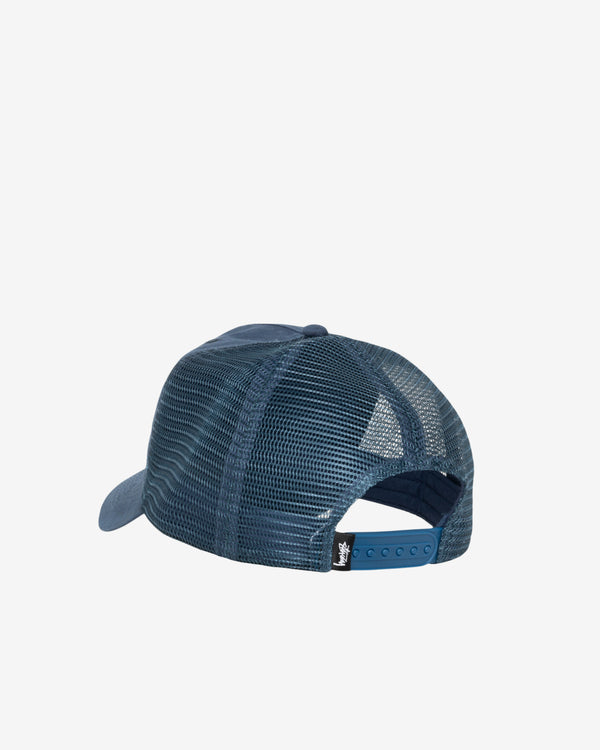 Stüssy - Men's Trucker Cursive Stitch - (Navy)