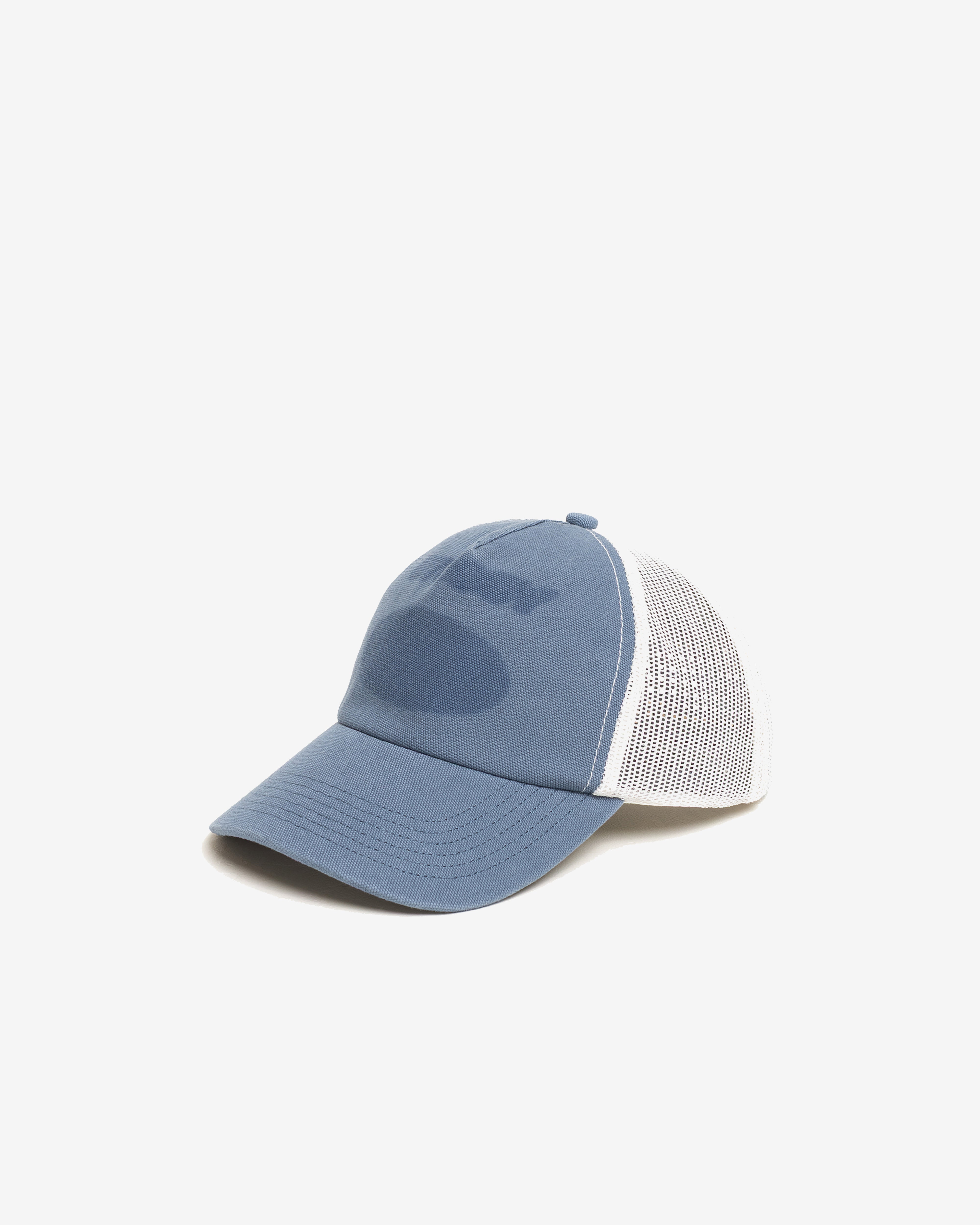Stüssy: Men's Hc Ghost Logo Trucker (Blue) | DSMNY E-SHOP