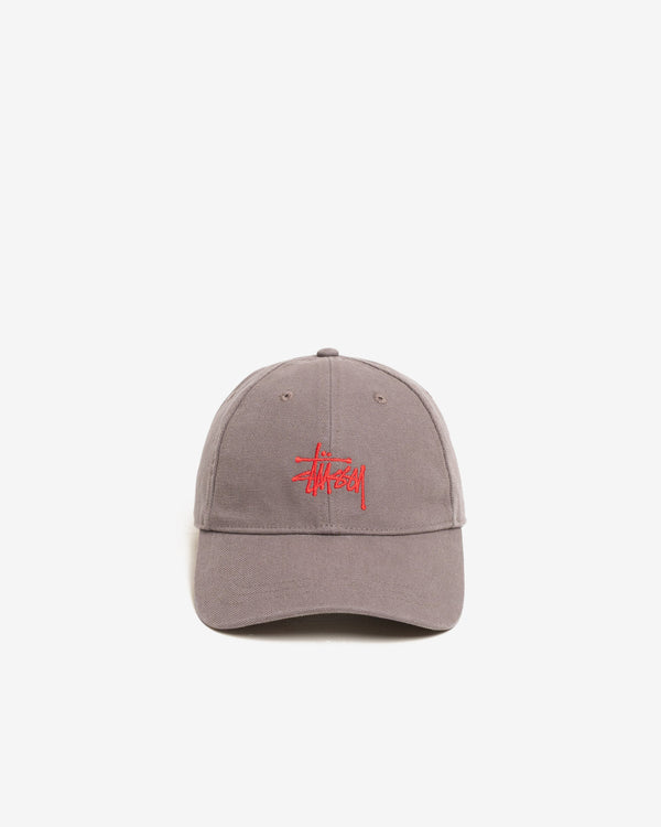 Stüssy - Men's Lp Basic Canvas Cap - (Grey)