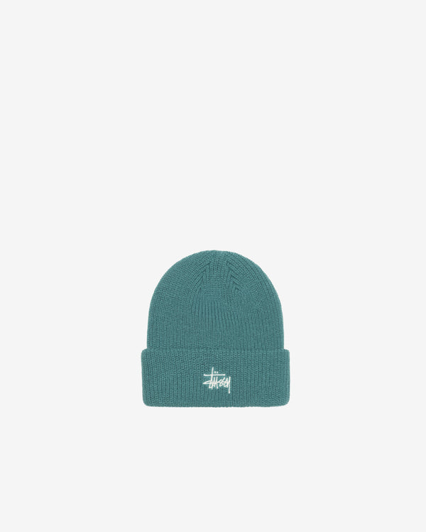 Stüssy - Men's Basic Cuff Beanie - (Sage Green)