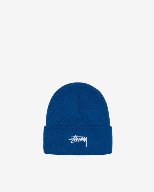 Stüssy - Men's Cuff Beanie - (Dark Blue)