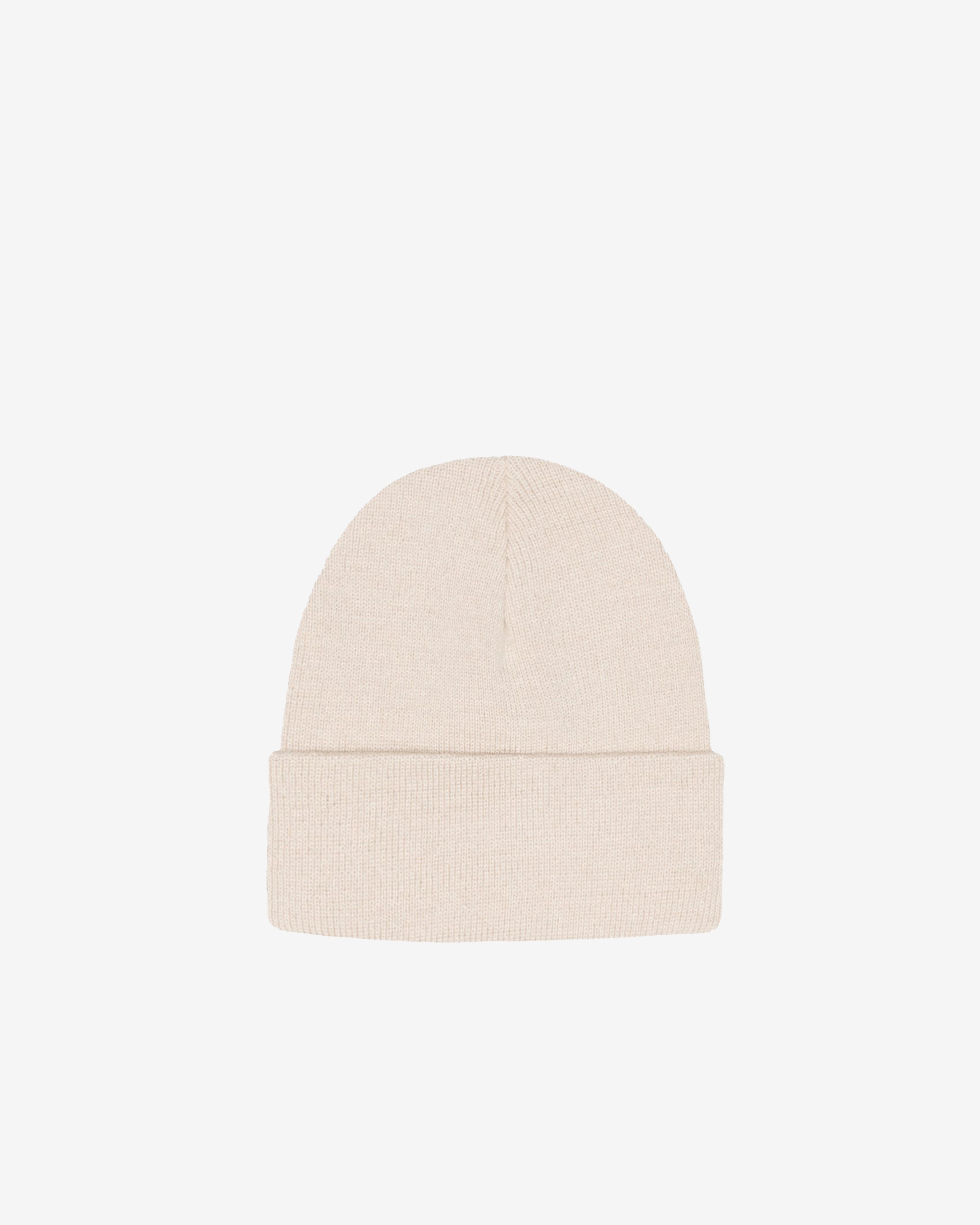 Stüssy: Men's Basic Cuff Beanie (Stone) | DSMNY E-SHOP