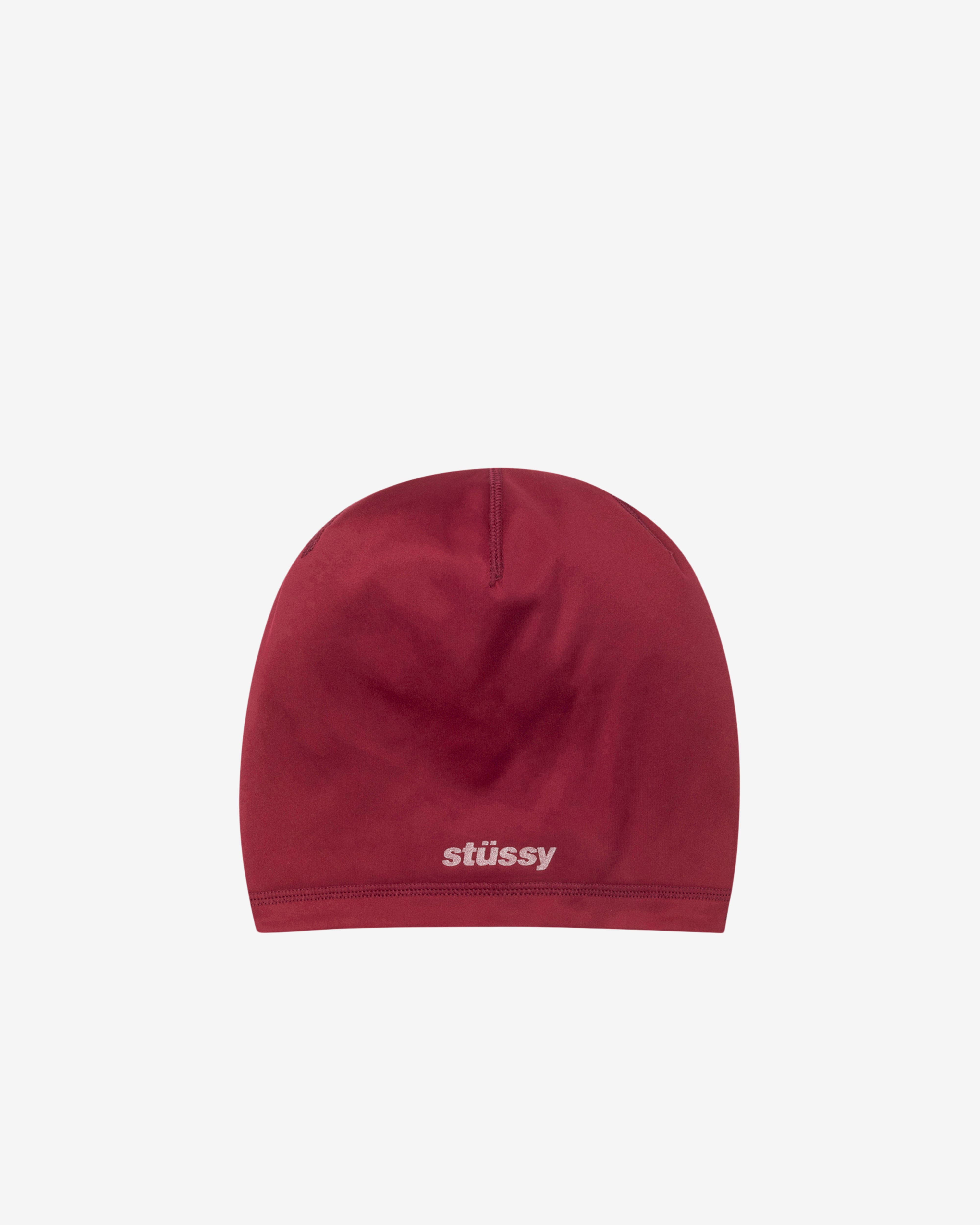 Stüssy: Men's Reversible Tech Skullcap (Wine) | DSMNY E-SHOP