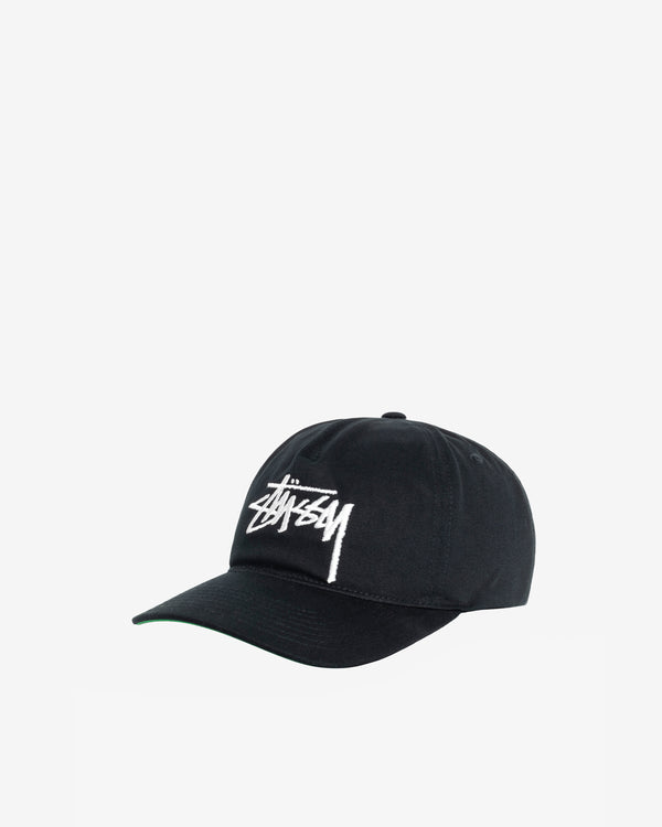 Stüssy - Men's Big Stock Cap - (Black)