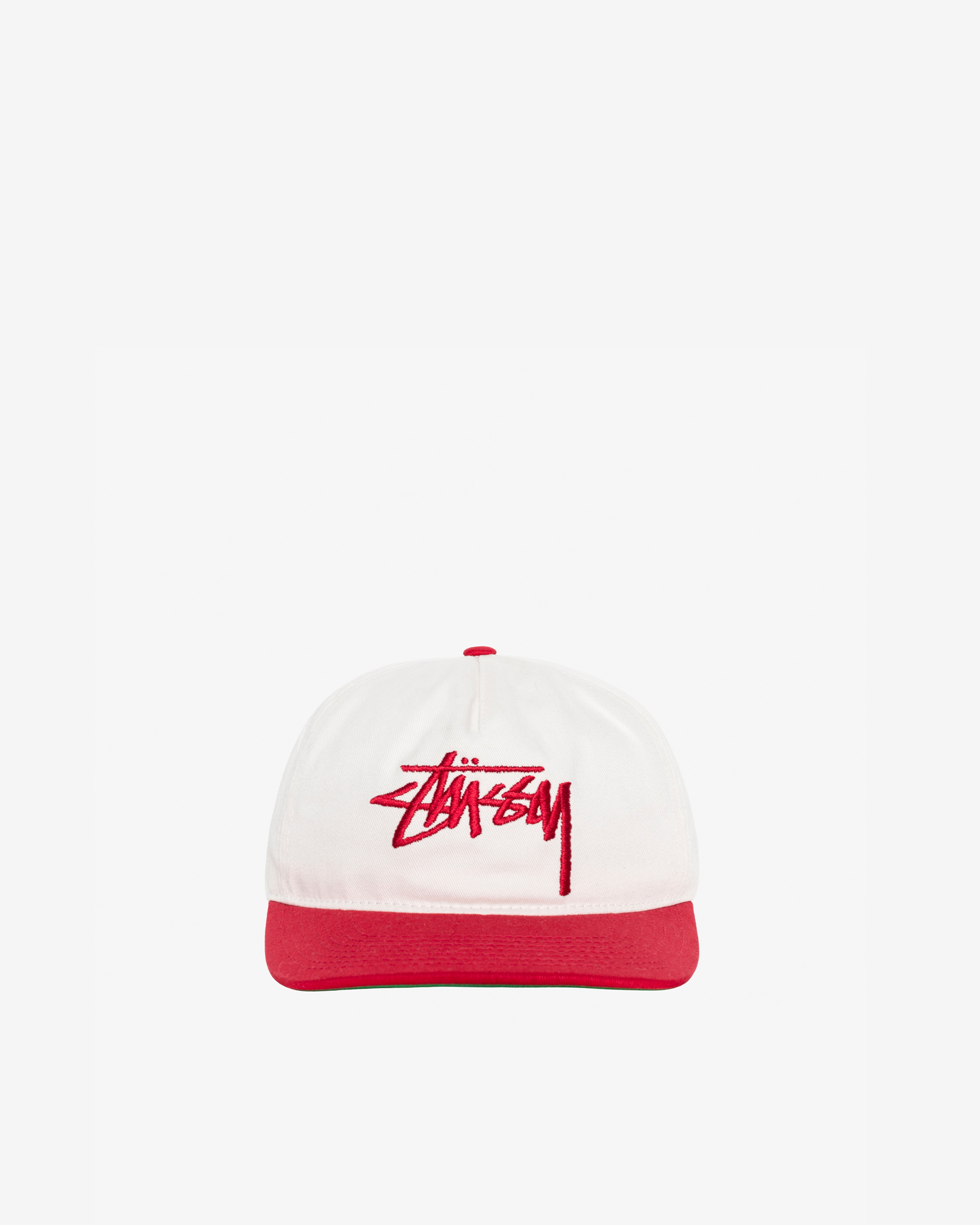 Stüssy - Men's Big Stock Cap - (Cardinal)