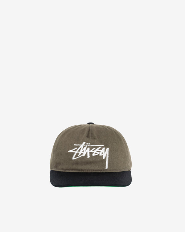 Stüssy - Men's Big Stock Cap - (Olive)