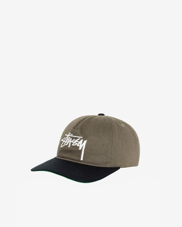 Stüssy - Men's Big Stock Cap - (Olive)
