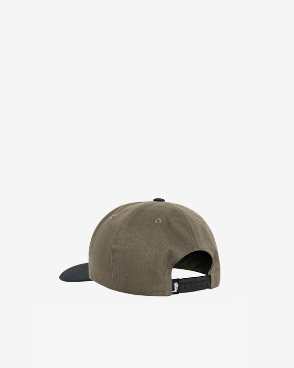 Stüssy - Men's Big Stock Cap - (Olive)