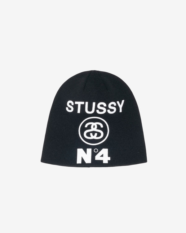 Stüssy - Men's Skullcap Number 4 - (Black)