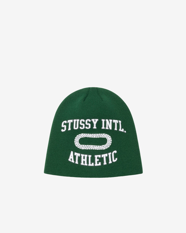 Stüssy - Men's Skullcap International Athletic - (Forest Green)