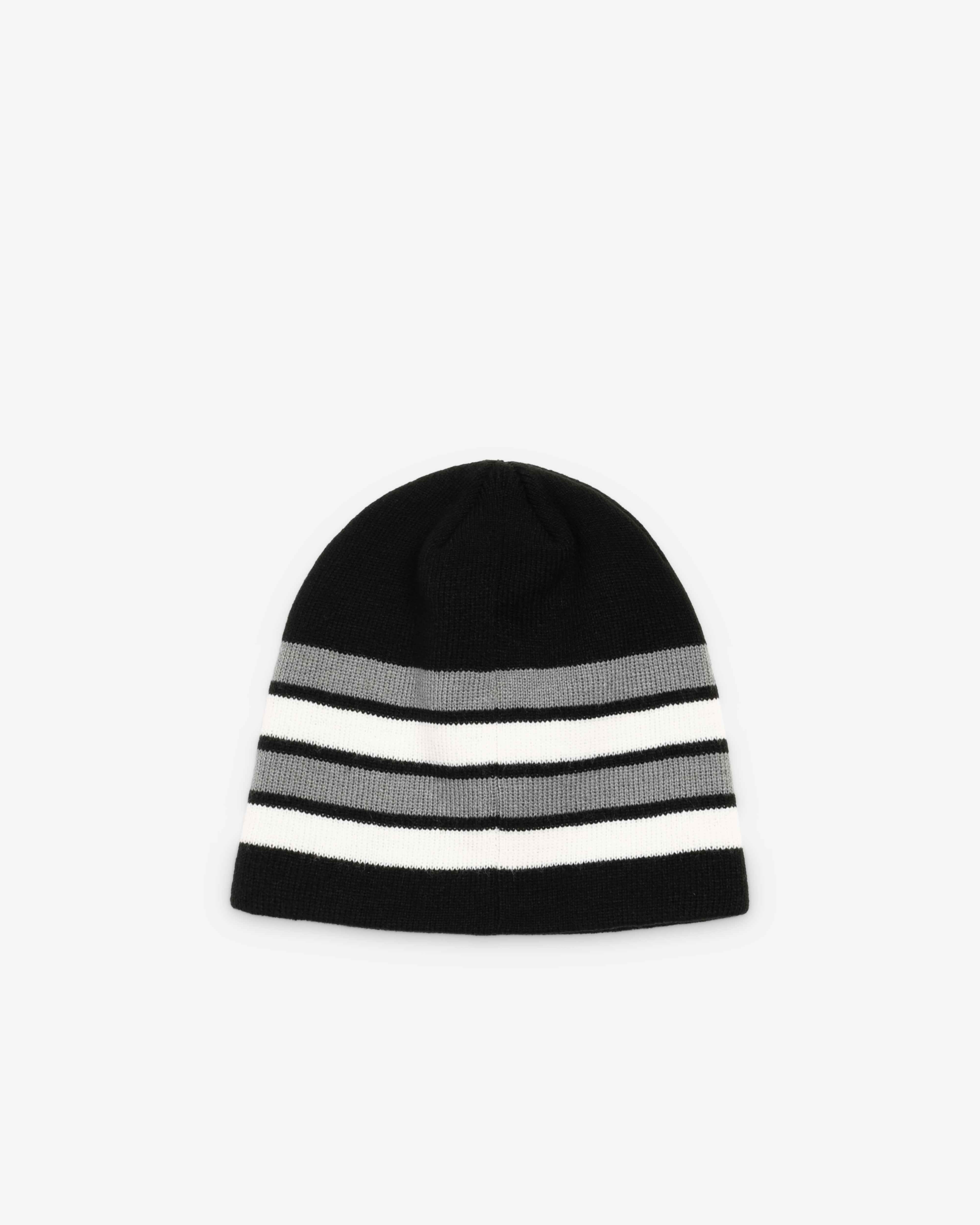 Stüssy: Skullcap Basic Striped (Black) | DSMNY E-SHOP