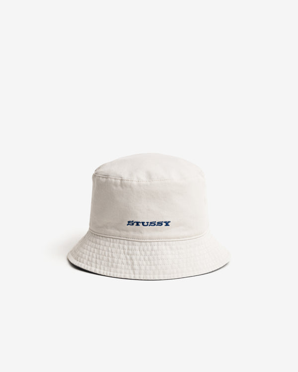 Stussy - Men's Reversible Stock Bucket Hat - (Navy/Stone)