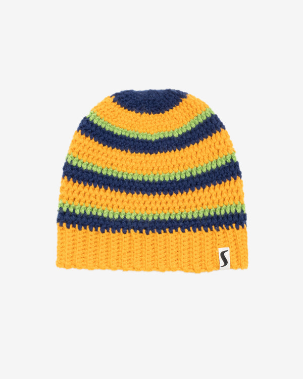 Stüssy - Men's Stripe Knit Skullcap - (Gold)