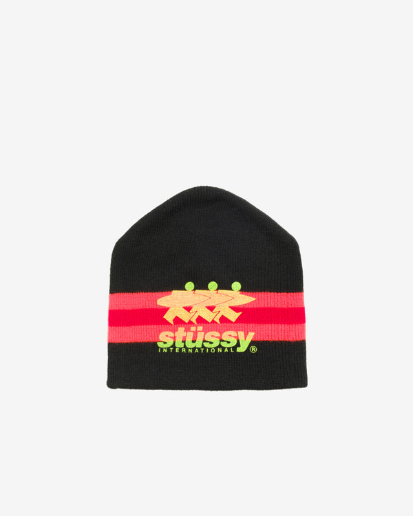 Stüssy - Men's Stripe Ski Beanie - (Black)