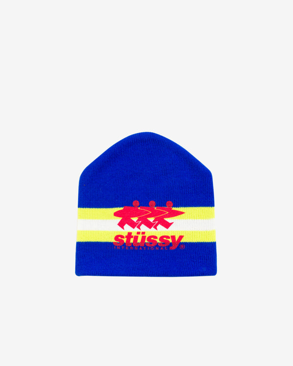 Stüssy - Men's Stripe Ski Beanie - (Blue)